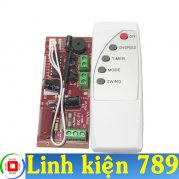 Bộ chế quạt điều khiển từ xa 220V